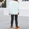 thumbnail image 6 of Gubotare Girl Winter Clothes Elegant Girls' Top & Pants Set Legging Pants California Print Long Sleeve Sweatshirt School and Daily Wear 7T 8T, 6 of 6