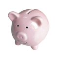 thumbnail image 1 of Pink Ceramic Keepsake Bank - Adorable Decorative Coin Storage for Memories & Gifts, 1 of 4