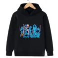 thumbnail image 3 of Sudadera con capucha para niños de Disney Stitch, primavera y otoño, moda urbana, para bebés, niños y niñas, jersey deportivo para exteriores, 3 of 5
