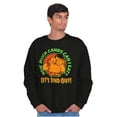 thumbnail image 4 of Tootsie Owl Halloween How Much Candy Sweatshirt for Men or Women Brisco Brands S, 4 of 6