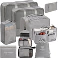 thumbnail image 1 of Ensemble de Sacs de Voyage de 7 Cubes d'Emballage Organisateurs d'Emballage pour Bagages pour Accessoires de Voyage, 1 of 7