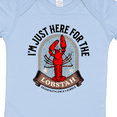 thumbnail image 4 of Inktastic Maine Just Here for the Lobster Boys or Girls Baby Bodysuit, 4 of 5