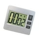 2- Gros Chiffres LCD 24H Horloge d'Affichage Cuire jusqu'à Pile d'Horloge Pcs – image 4 sur 7