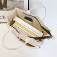 thumbnail image 4 of Guardurnaity Bolso Hobo de cordón ligero y de moda de felpa para mujer, para cualquier momento, bolso universitario, bolso de viaje organizado Bolsas de mensajero y de hombro negro, 4 of 6