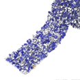 thumbnail image 2 of 30mm Diamond Mesh Decorative Ribbon Roll 1m Long Sparkly Rhinestones (Dark Blue), 2 of 2