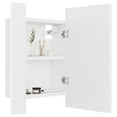 thumbnail image 3 of vidaXL Bathroom Cabinet LED Mirrored Wall Mounted Medicine Cabinet Acrylic, 3 of 54