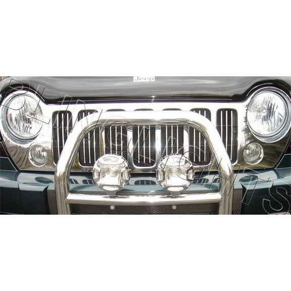 For The Jeep Liberty KJ KK Chrome Off Road Auxiliary Driving Lights Bumper Lamp Bar Trail Lamps Lighting