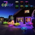 thumbnail image 6 of 【Solar Fiber Optic Lights】7-Color Changing Jellyfish Garden Decor - Waterproof Solar Outdoor Lights（4PCS , Monolayer）, 6 of 6