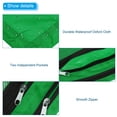 thumbnail image 4 of Unique Bargains Oxford Cloth Mesh Zipper Binder Pencil Case with 3 Rings, Green, 4 Pack, 4 of 7