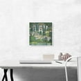 thumbnail image 2 of ARTCANVAS Church in Cassone - Landscape with Cypresses 1913 Canvas Art Print by Gustav Klimt - Size: 12" x 12" (0.75" Deep), 2 of 9