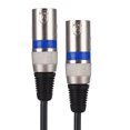thumbnail image 2 of Cable de conexión de audio Bling Bling 1,5 m RCA macho XLR macho, 2 of 9