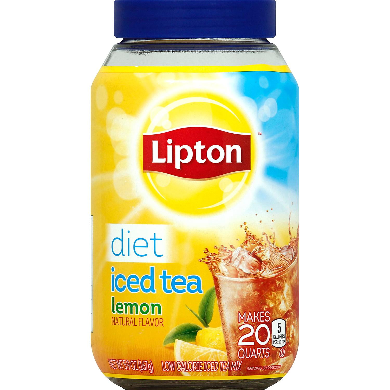 Lipton Zero Sugar Lemon Iced Tea Mix 28 QT