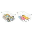 thumbnail image 4 of Isaac Jacobs 4-Pack Small Storage Bins with Handles, BPA Free/Food Safe, 4 of 6