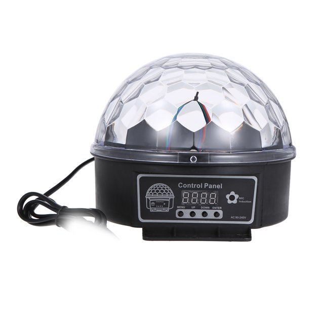 Labymos DMX512 LEDs Ball Stage Light with Remote Control 6 Channel Sound Activated Party Lights