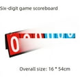 Twodigit scoring board threedigit multifunction scoring board table
