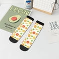 thumbnail image 7 of Pofeuu Colorful Lemons Print 30cm Socks, Adult Running Hiking Socks for Youth and Adult, 7 of 7