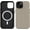 Brown Chessboard, variant on for iPhone 15 Pro Case Checkerboard Cute Pattern Magnetic [Compatible wth Magsafe] 2 in 1 Slim Shockproof Full Body Protection for Girls Women