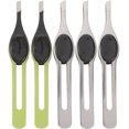 thumbnail image 1 of EeaseCA 5pcs Eyebrow Tweezers Durable Eyebrow Hair Scissors Convenient Eyebrow Clips, 1 of 7