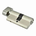 thumbnail image 1 of Lock Cylinder with 3 Keys, Anti Theft Door Lock Cylinder Lock Single Open Copper Lock Cylinder, Brass Door Lock Cylinder for Storage Unit Security Bedroom Door Locks, 1 of 8