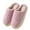 Purple, variant on AKAFMK Winter Slippers for Women,Women's Solid Color Cute Plush Warm Home Furnishing Indoor Fashionable Slippers