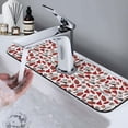 thumbnail image 7 of Pofeuu Red Food Print Splash Guard for Sink Faucet Sink Gadgets-Splash Guard Behind Faucet Drip Catcher for Kitchen, Bathroom,Sink Mat, 7 of 7
