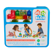 Jelly Blox Vrroom! Truck Kit | 35 Blocks to Squeeze, Stretch, Squish | Toddler & Preschool Building Blocks | Ages 2+