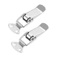 thumbnail image 1 of Unique Bargains 201 Stainless Steel Spring Loaded Toggle Case Box Chest Trunk Latch Catches Clamp Hasps 2 pcs , 72mm Length, 1 of 2