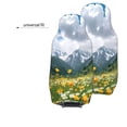 thumbnail image 6 of Vsdgher Mountain Daisy Meadow Automotive Seat Covers for Cars Trucks and SUVs – Car Seat Covers for Truck Seat Protectors Set of 2, 6 of 7
