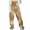 Khaki, variant on Odeerbi Cargo Pants Women Lounge Pants Street Style Trendy Design Sense Multi Pocket Overalls Drawstring Elastic Low Waist Sports Pants White