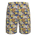 thumbnail image 6 of Naloa Sicilian Style Men's Beach Shorts, Surfing shorts, Swim trunks, Quick Dry Swim Trunks for Surfing Beach Fun - 3X-Large, 6 of 9