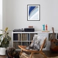 thumbnail image 4 of Art.com Retro Abstract IV Blue Art Print by Danhui Nai, Black Frame Wall Art, 23" x 29", 4 of 5