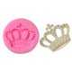 thumbnail image 1 of FOMIYES 2Ud Crown Shaped De Silicona Rosa Para Pasteles Y Postres Caseros, 1 of 8
