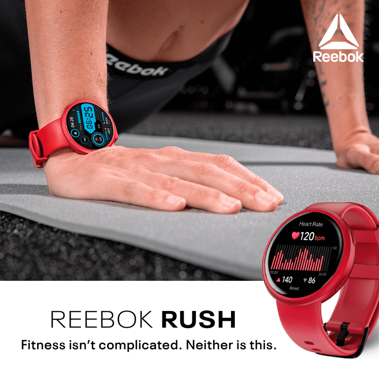 Reebok Rush Fitness Tracker Smartwatch in Spectre Red photo 2