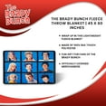 thumbnail image 7 of Just Funky The Brady Bunch Fleece Throw Blanket / 45 x 60 Inches, 7 of 7