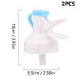 thumbnail image 4 of 2 Pcs Water Dispenser Valves with Dust-Proof Cover, Plastic Reusable Cap for 5 Gallon Non-Threaded Crown Top Water Bottles, 4 of 6