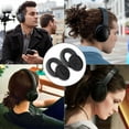 thumbnail image 6 of Adhiper Replacement QC35 EarPads Cushions Earmuffs Ear Pads Compatible with Boses QuietComfort 35/QuietComfort 35 II Headphones(Black), 6 of 8