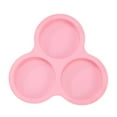 thumbnail image 2 of Clearance Biscuit Moulds under $5 Silicone Air Fryer Egg Pan 1 Pcs Reusable Air Fryer Egg Non Stick Air Fryer Baking Pan 3 Cavity Silicone Pans For Baking Hamburger Bun Pan Air Fryer Accessories, 2 of 4