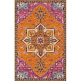 thumbnail image 1 of Momeni IBIZAIBI-2ORG5080 Hand Tufted Ibiza Rectangle Rug, Orange - 5 x 8 ft., 1 of 1