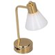 thumbnail image 1 of 1:12 Scale Dollhouse Table Lamp LED Micro Metal Dollhouse Miniature Table Light Golden White, 1 of 5