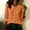 Orange women long sleeve button down blouse a1, variant on thefmos Women's Fall Winter Spring Collared Long Sleeve Button Down Blouse Solid Casual Basic Tunic Tops Cute Trendy Office Work Shirts Comfortable Loose Fit Blouses Clothes, Yellow XL