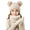 Khaki, variant on 3 Pcs Kids Winter Beanie Hat Scarf Gloves Set Boys Girls Knit Thick Warm Fleece Lined Sets for Outdoor Play Ski Wear Gray 2-10 Years