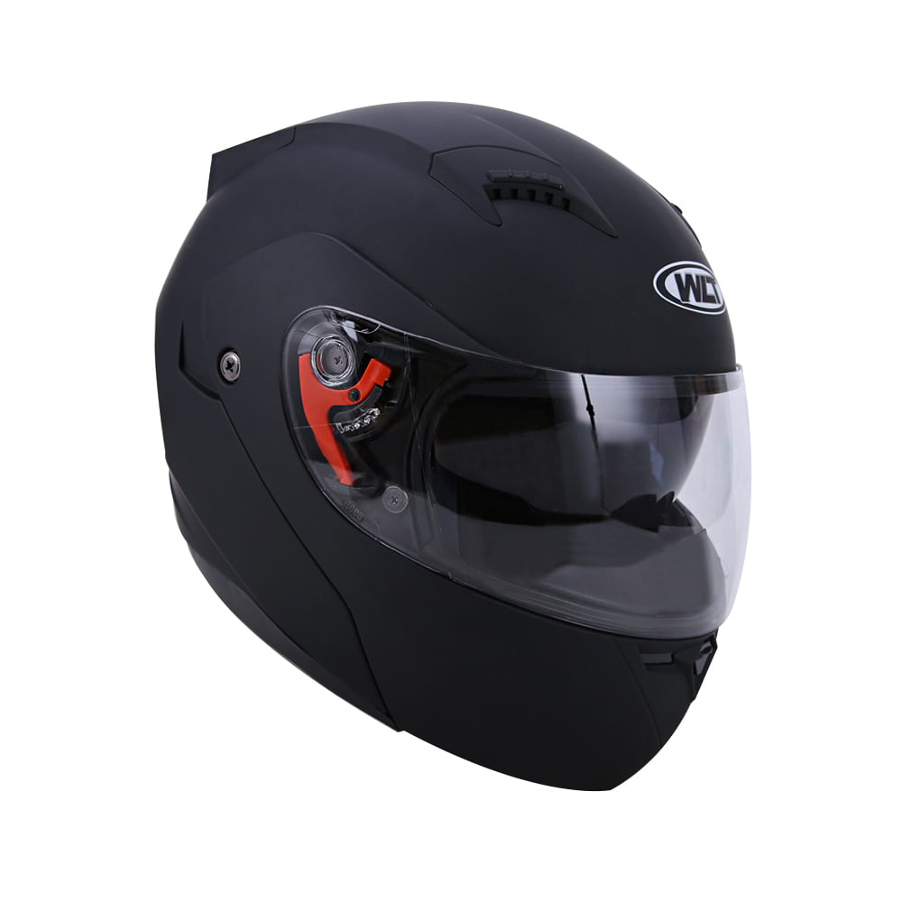 DOT Flip up Modular Full Face Helmet Motorcycle Dual Visor MotorBike M L XL XXL 