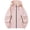Pink47, variant on Karymi Womens Tops Zip‑Up Hooded Windbreaker Waterproof Jacket, Long Sleeve Adjustable Drawstring Hem Outdoor Coat with Zipper Pockets Rain Coats for Women