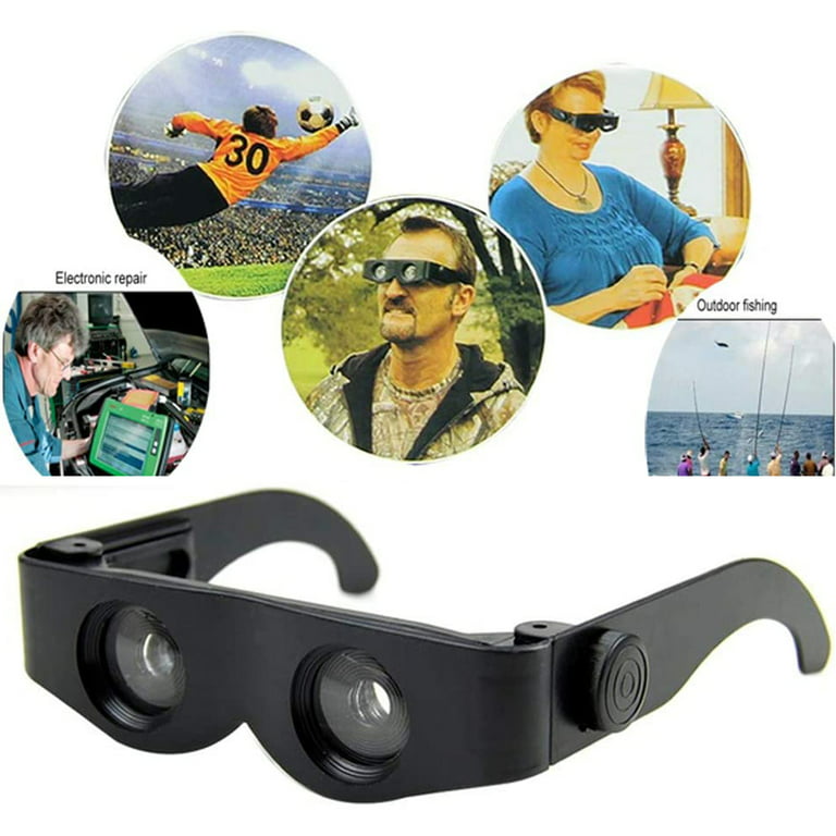 Fishing Binoculars,Professional Hands-Free Binocular Glasses for Fishing, Bird Watching, Sports, Concerts, Theater, Opera, TV, Sight Seeing, Hands