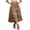 Coffee, variant on Wdgfv Women’s Layered Ruffles Tulle Skirt Pleated High Waist Fluffy Maxi Skirt Fairy Cake Dress Long Tutu Party Skirt