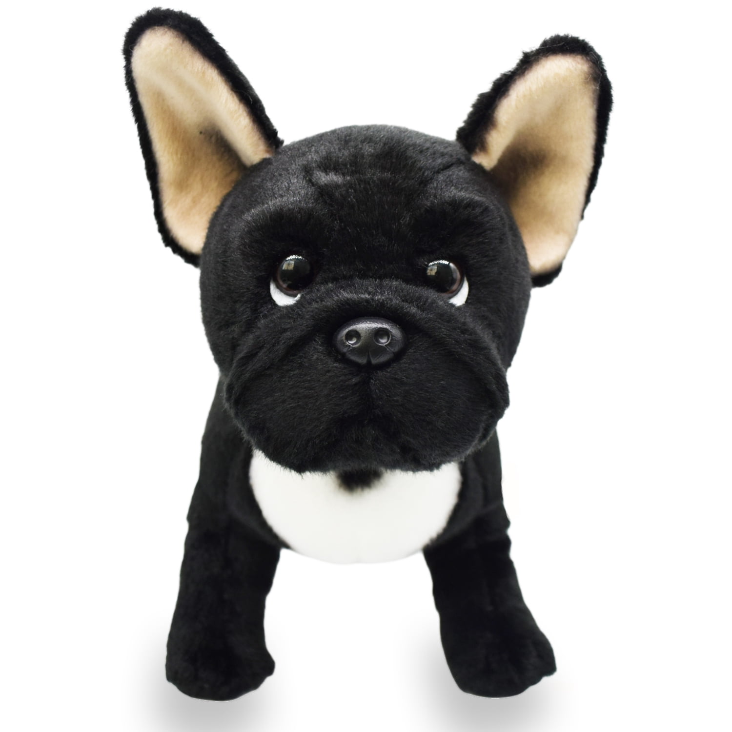Realistic Bulldog Dog Stuffed Animal Plush Toy, Lifelike Animal Plushies, Simulation Dog Doll