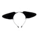 thumbnail image 5 of Diadema con orejas de gato para mujeres y niñas, accesorio para el pelo para actuaciones en , fiestas y cumpleaños Negro, 5 of 8