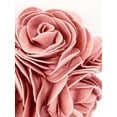 thumbnail image 4 of Fennco Styles Heart Shaped Felt Flowers Decorative Filled Throw Pillow 13" W X 13" L – Pink 3D Rose Accent Cushion for Bed, Couch, Sofa, Home, Office Décor, Holidays, Housewarming and Valentine's Day, 4 of 5