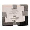 thumbnail image 2 of Set de Fundas para Almohadas Better Homes & Gardens King Size Diseño de Cuadros Color Negro 2 Piezas, 2 of 4