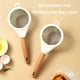 thumbnail image 4 of Fiudx Tamiz de Harina con Mango de Madera, Filtro de Acero Inoxidable de Malla Fina, Fácil de Limpiar, Herramienta Multiusos para Hornear, Tamiz de Azúcar En Polvo, Colador de Jugo de Fruta, Mango Có, 4 of 7
